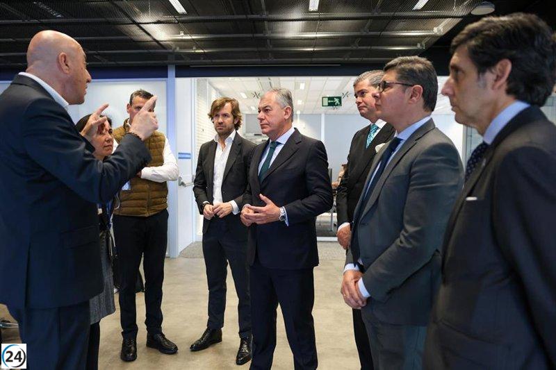 Telefónica y Ayuntamiento de Sevilla colaboran para revitalizar el centro de emprendimiento El Cubo en PCT Cartuja.