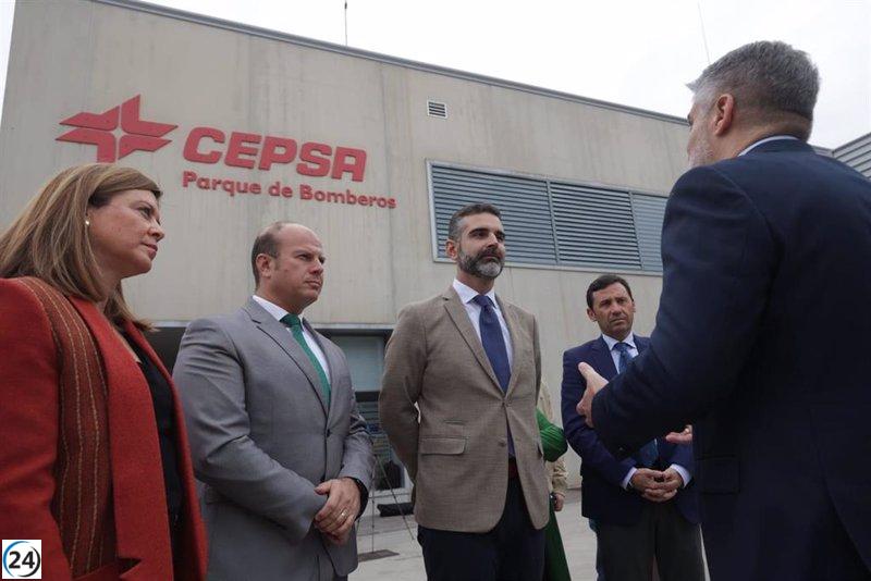 Cepsa abre una planta de tratamiento de agua en San Roque (Cádiz)