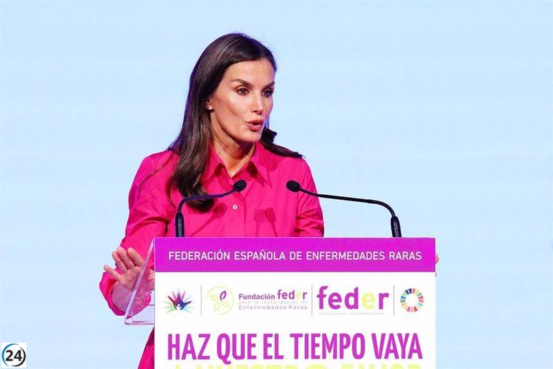 La Reina apoya a Feder en su 25 aniversario en Sevilla y preside el evento sobre Enfermedades Raras.