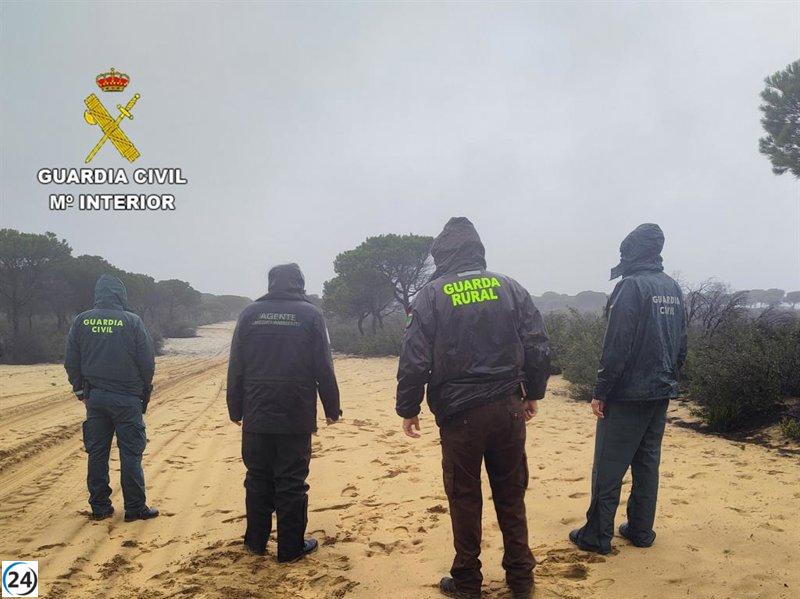 Operación del Seprona detiene a cazadores en Doñana