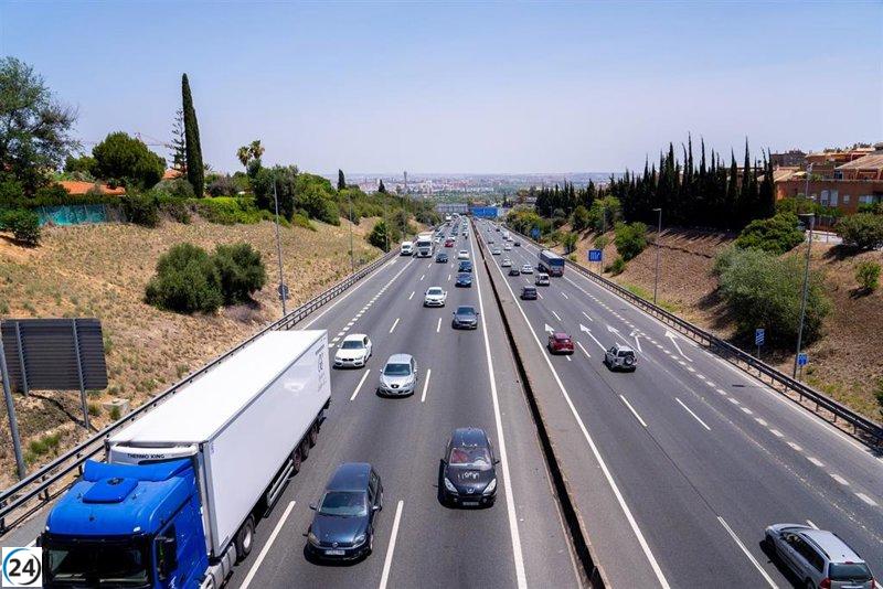 Tres muertos en accidentes de tráfico en Andalucía al finalizar el fin de semana.