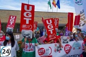 Sindicatos protestan nuevamente en Andalucía por los incumplimientos de Salud
