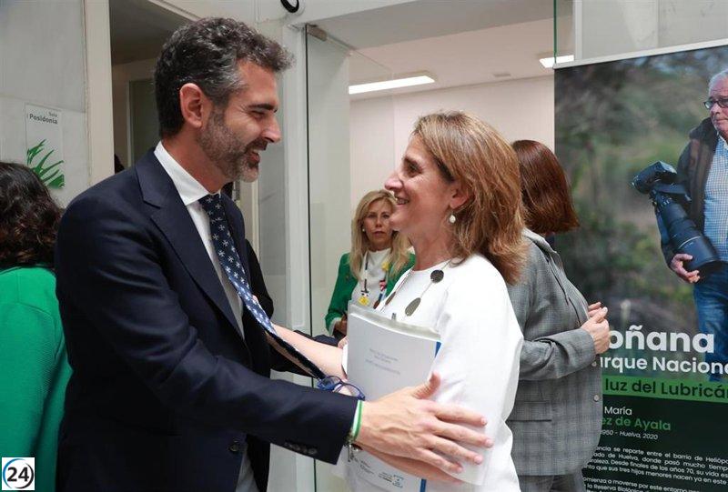 El Gobierno distribuye fondos para el desarrollo sostenible de municipios cercanos a Doñana.