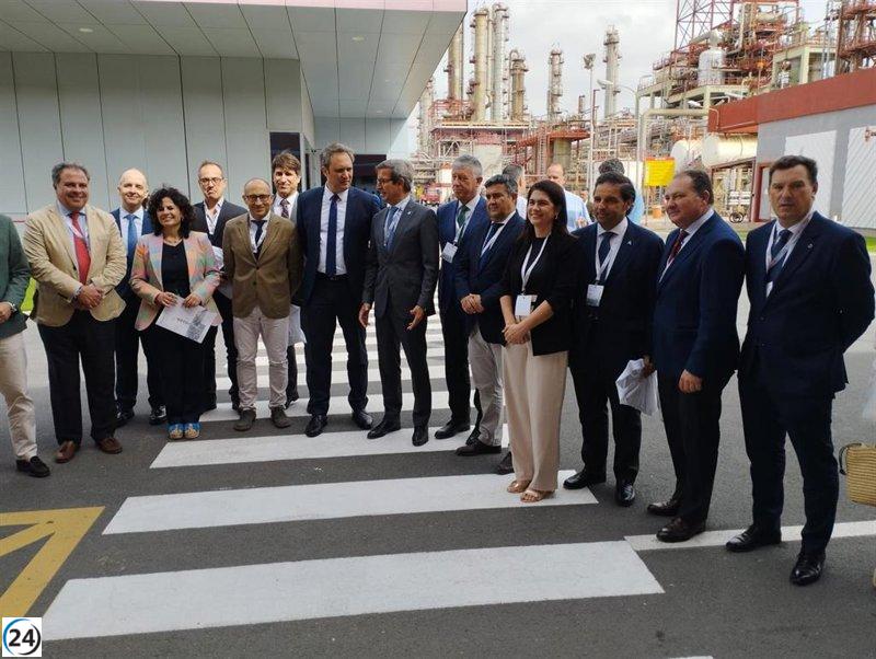 Cepsa desarrolla en Huelva la primera planta química para producir geles hidroalcohólicos en España.