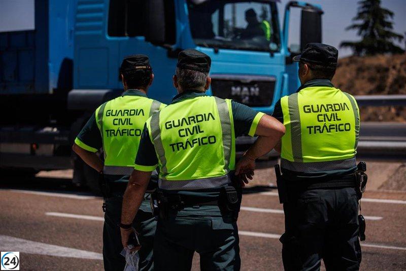 Tres muertos en accidentes en carreteras de Andalucía durante la primera operación salida del verano.