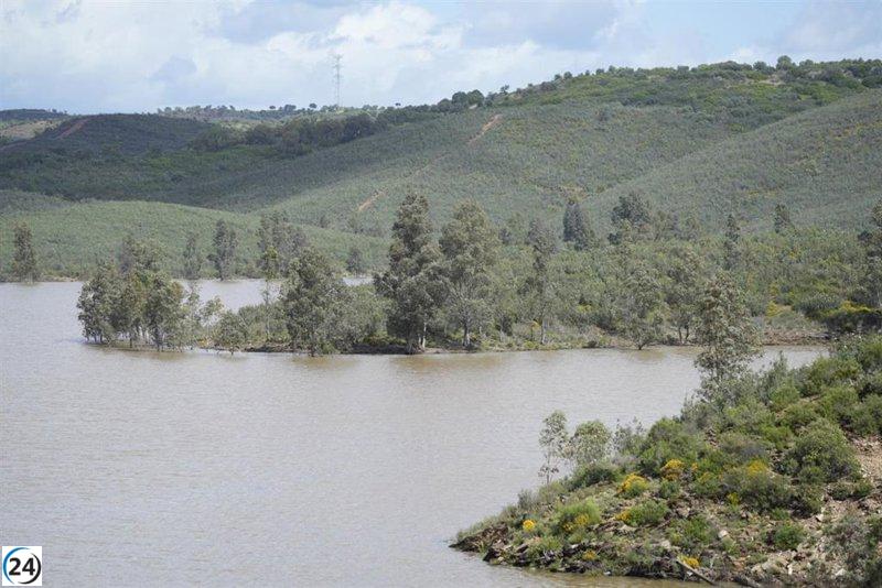 Reservas en embalses andaluces aumentan 145 hectómetros cúbicos y superan el nivel del año pasado en 17%.