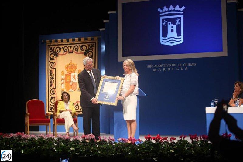 Marbella declara luto oficial de dos días por la muerte de Mario Vargas Llosa, Hijo Adoptivo de la ciudad.