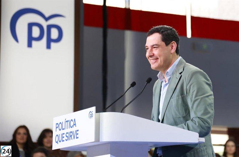 Moreno descarta a Feijóo como competencia en el Congreso del PP y propone reformar las primarias para rectificar