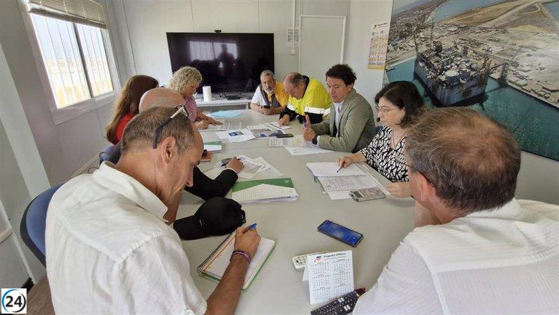 Junta y Dragados Offshore prevén 1.200 nuevos empleos con el proyecto eólico en San Roque.