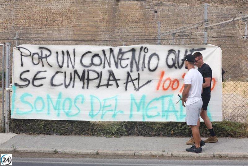 Sindicatos y patronal reanudan negociaciones del convenio del metal en Cádiz.