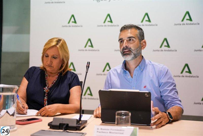 Andalucía invierte 165 millones en 40 iniciativas de riego agrícola con agua tratada.