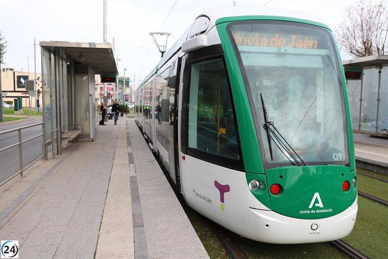 La Junta inicia la contratación para el mantenimiento del tranvía de Jaén.