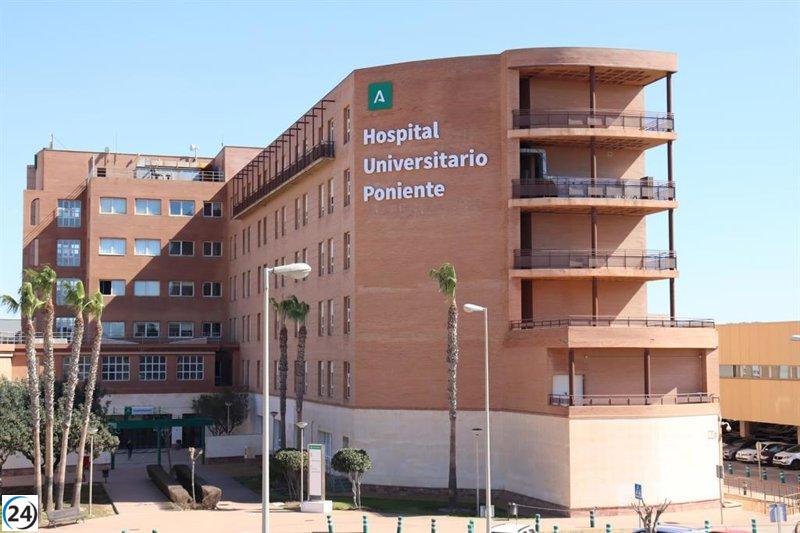 Bebés entre los afectados por intoxicación en incendio de casa en Roquetas de Mar.