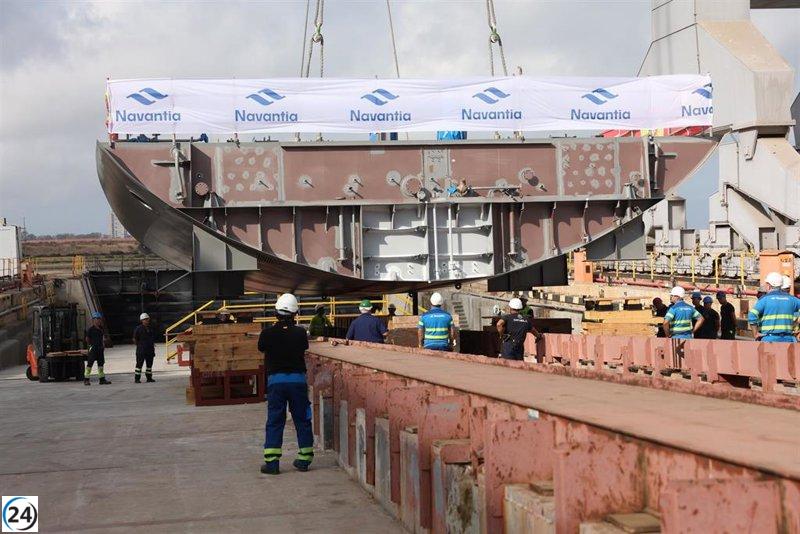 UGT exige al Gobierno la actualización de las fragatas F-100 para Navantia en Cádiz.