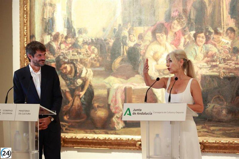 Gobierno y Junta impulsan la expansión del Museo de Bellas Artes de Sevilla junto a la Biblioteca de Alfonso XII.