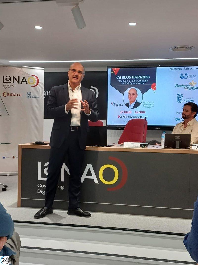 Moeve planea iniciar la construcción del Valle Andaluz del Hidrógeno Verde en 2023.