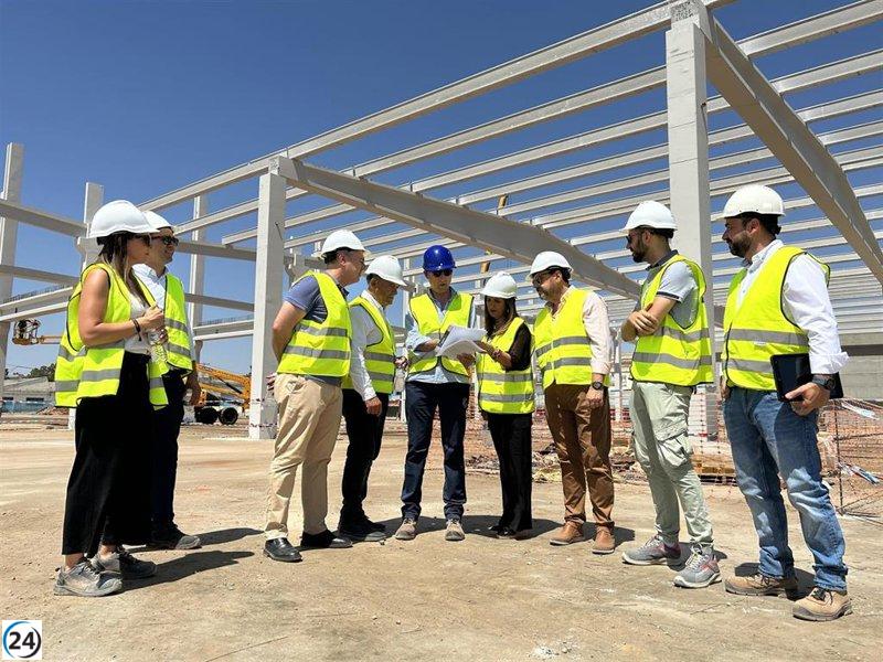 La finalización de la planta de la empresa china Desay SV en Linares está prevista para la primavera de 2026.