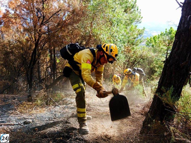 Incendio forestal en Gibraleón (Huelva) ha sido extinguido.