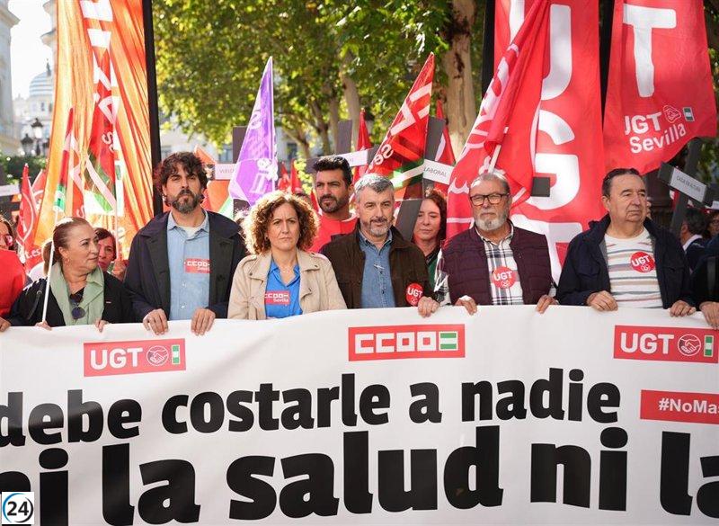Sindicatos en Sevilla exigen sacar del mercado a empresas que ignoran las normativas de prevención tras reciente accidente.