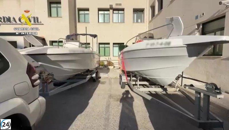 Capturan a cinco al intentar ingresar 1.500 kilos de cocaína en Cádiz y Rota a través de yates.