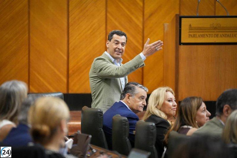 Moreno denuncia que la izquierda transforma el Parlamento en un campo de confrontación aprovechando el sufrimiento ajeno.