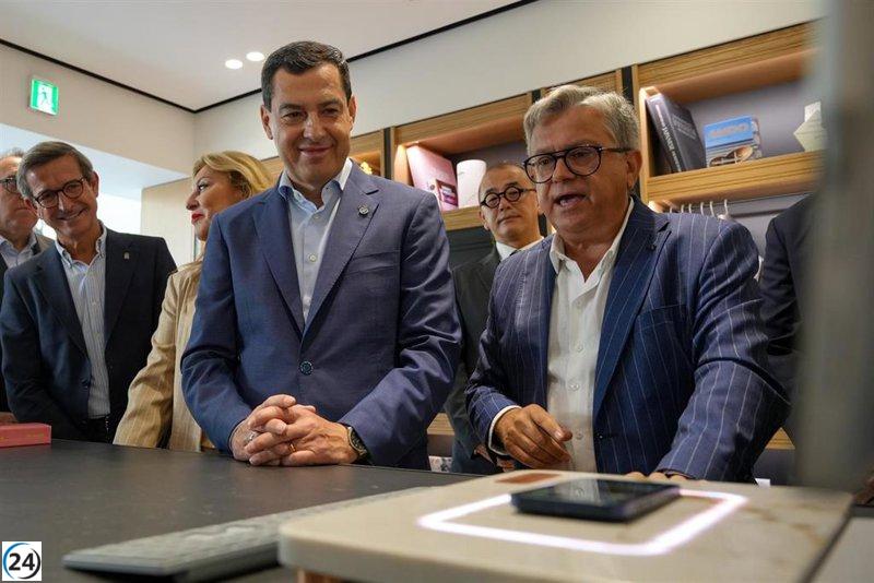 Moreno afirma en Japón que Andalucía lidera en proyección internacional por encima de Cataluña.