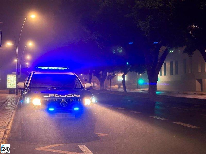 Hombre baleado arrestado en Almería tras intensa persecución policial.