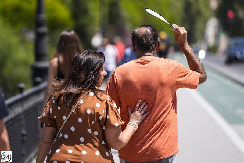 Montoro alcanza récord nacional de calor en España con 44,7ºC este sábado.
