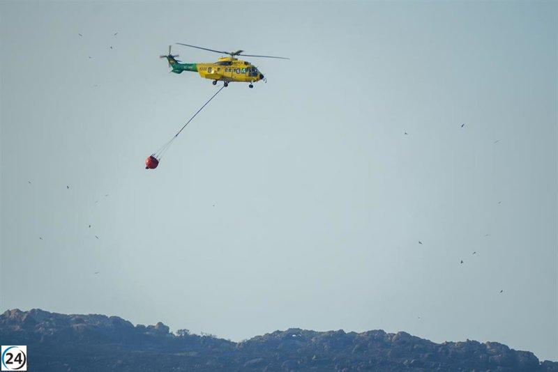 Incendio en Villanueva del Rey (Córdoba) ya está controlado por el Plan Infoca.
