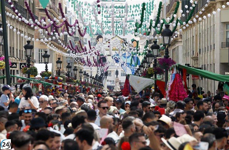 Málaga concluye su Feria con un 93,12% de ocupación hotelera, superando las cifras de 2024.