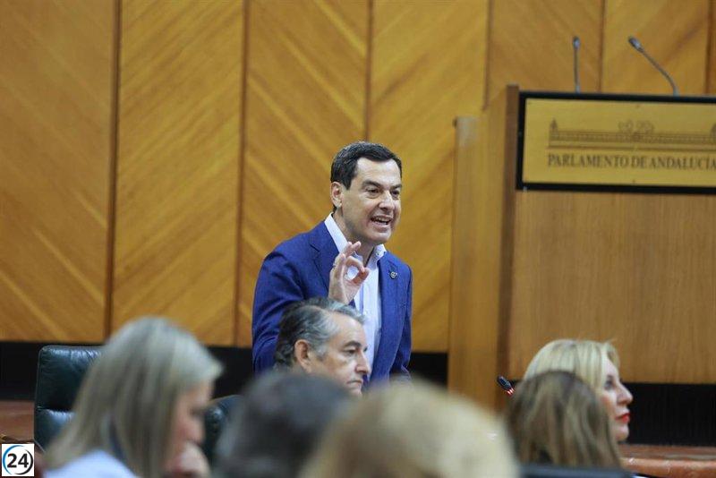 Moreno insta al PSOE-A a ser veraz sobre sanidad y destaca los 500 millones en acuerdos firmados por Montero.