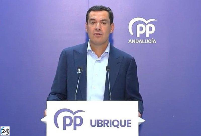 Moreno subraya la relevancia de las elecciones para consolidar el avance en Andalucía.