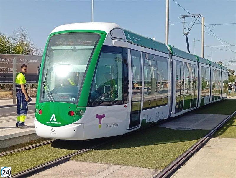 Cuatro firmas compiten por el contrato de gestión del tranvía en Jaén.
