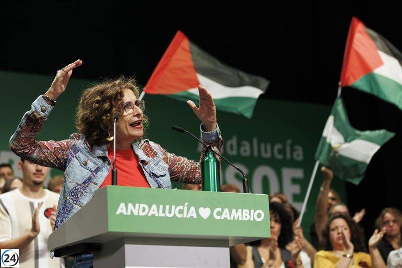 Montero asegura que no permitirá que se presente a Andalucía como una región dependiente de subsidios: