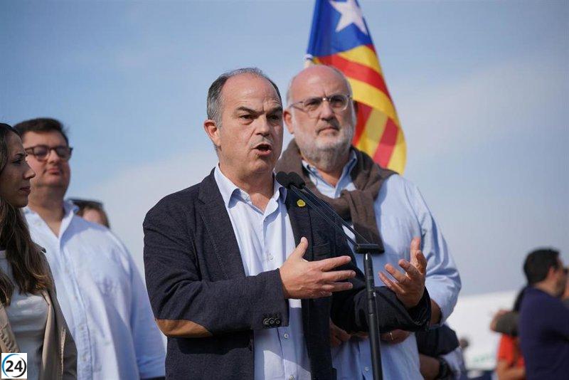 Turull defiende que sus críticas son al Estado, no a los andaluces, por el saqueo a Cataluña.