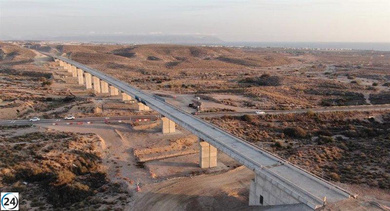 El Gobierno destina 24,7 millones para finalizar la conexión de alta velocidad Pulpí-Almería.