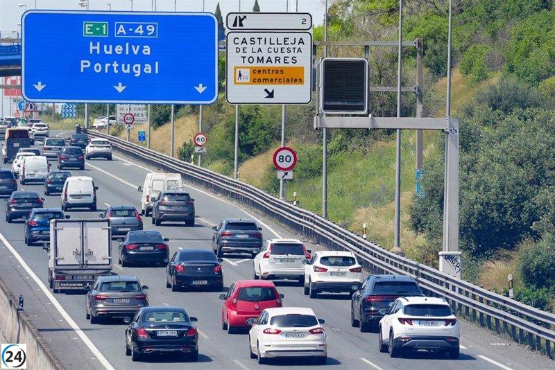Cuatro muertes en carreteras interurbanas marcan el fin de semana en Andalucía.