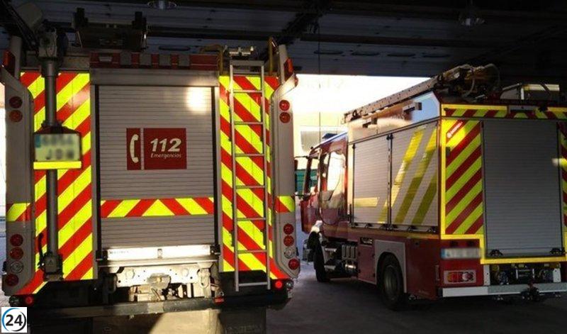 Incendio en Andújar deja un herido y provoca desalojos masivos.