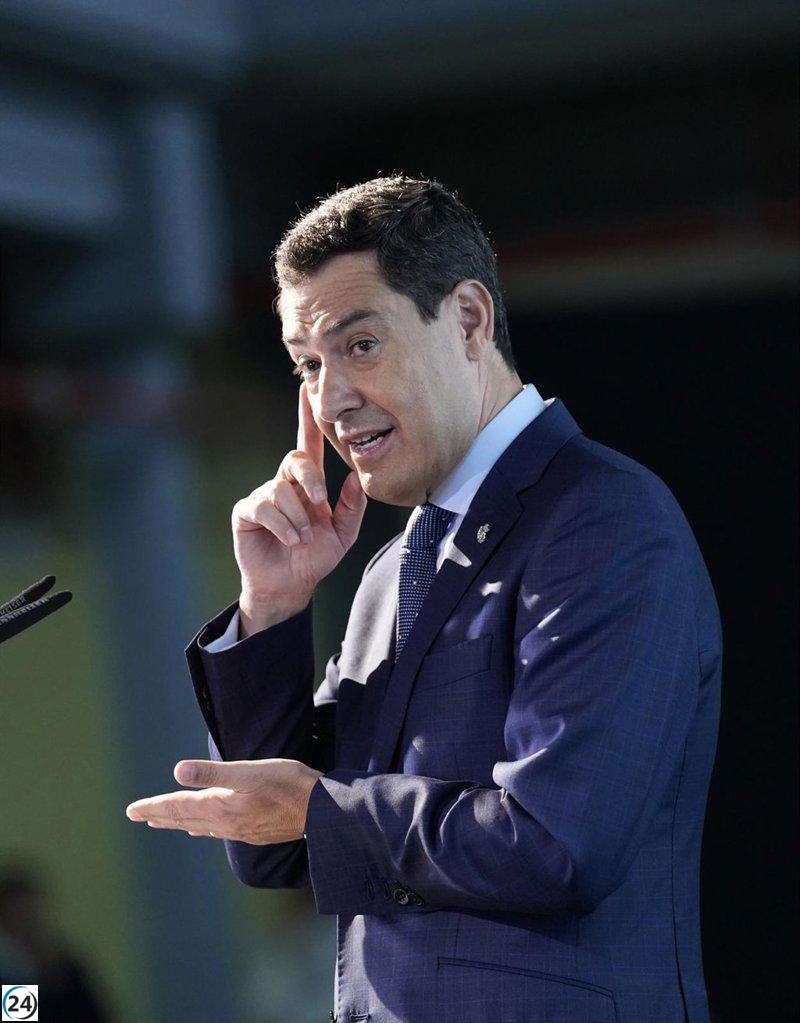 Moreno asegura que retendrá la mayoría y descarta al PSOE como opción viable, destacando que Vox siempre lidera en encuestas.