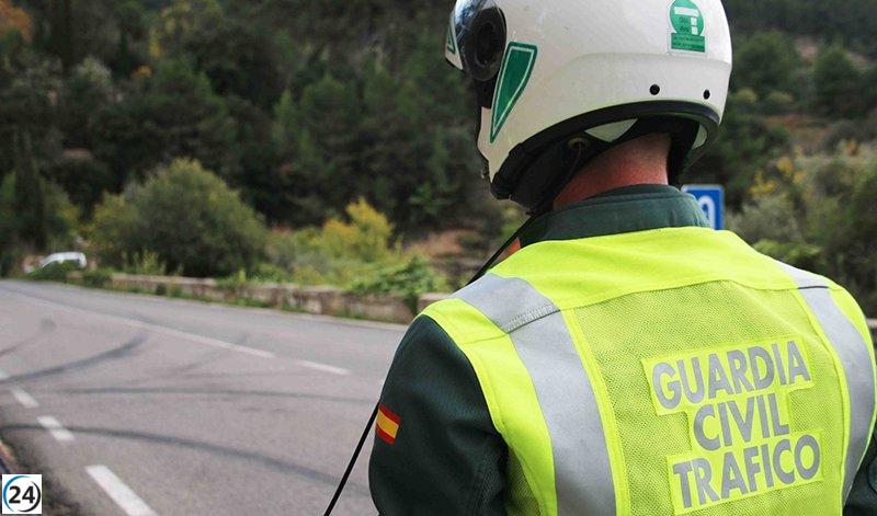 Fallece un hombre de 62 años en un siniestro vial en la A-445 en La Carlota, Córdoba.