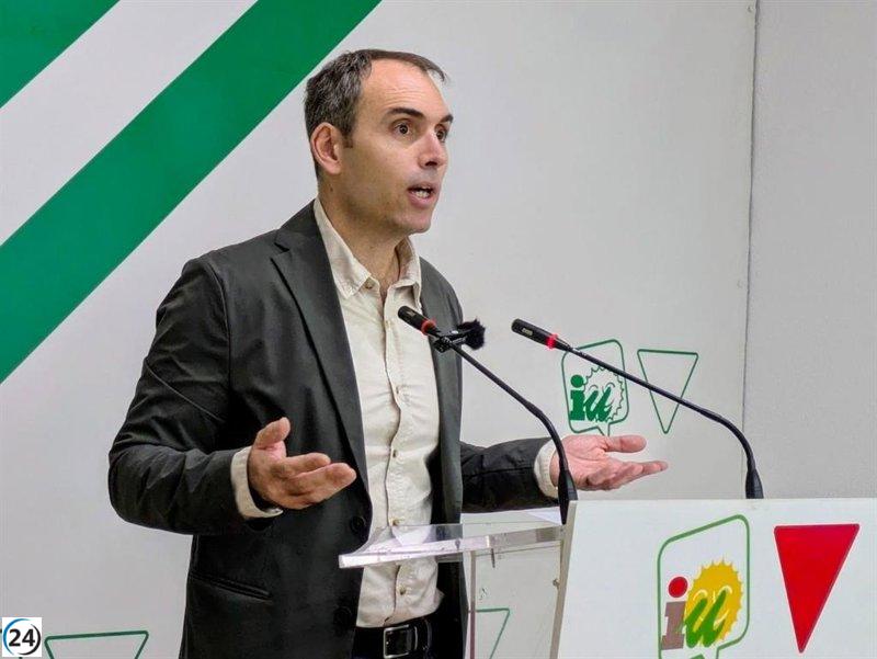 IU denuncia que Moreno sigue el ejemplo de Ayuso y Mazón con tácticas de desinformación y confrontación.