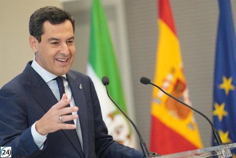 Moreno aboga por una nueva unidad en España y equidad entre regiones.