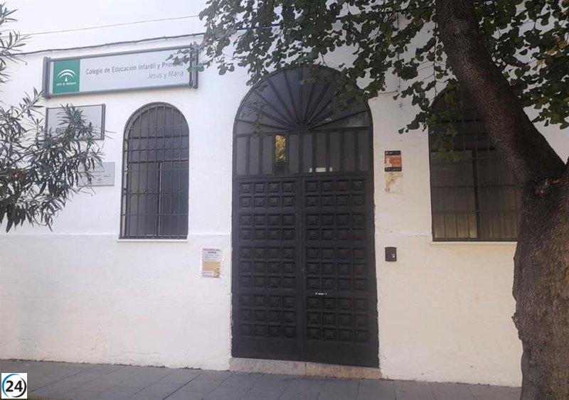 Cierre temporal en el colegio Jesús María de Jaén por problemas en las instalaciones.