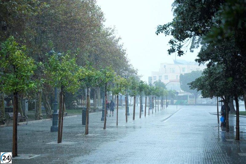 Alertas climáticas: Lluvias intensas en Córdoba, Huelva y Sevilla este miércoles; precaución en otras provincias.