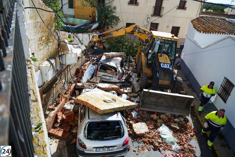 Fallece víctima de un tornado el hombre afectado por el colapso de una terraza en Gibraleón.