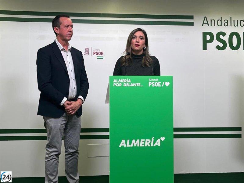 PSOE-A interpela a Moreno sobre sus acuerdos con el PP de Almería tras revelaciones de corrupción.