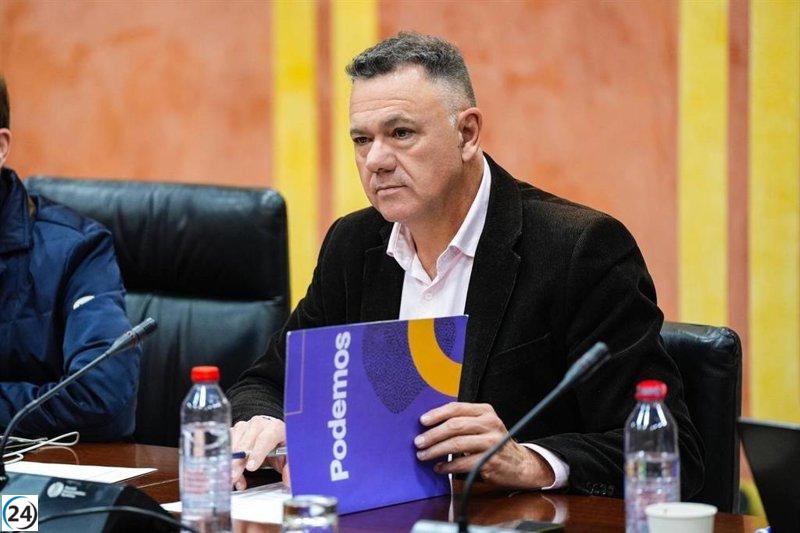 Delgado de Podemos rechaza coalición con Montero en Andalucía para evitar políticas de derecha.