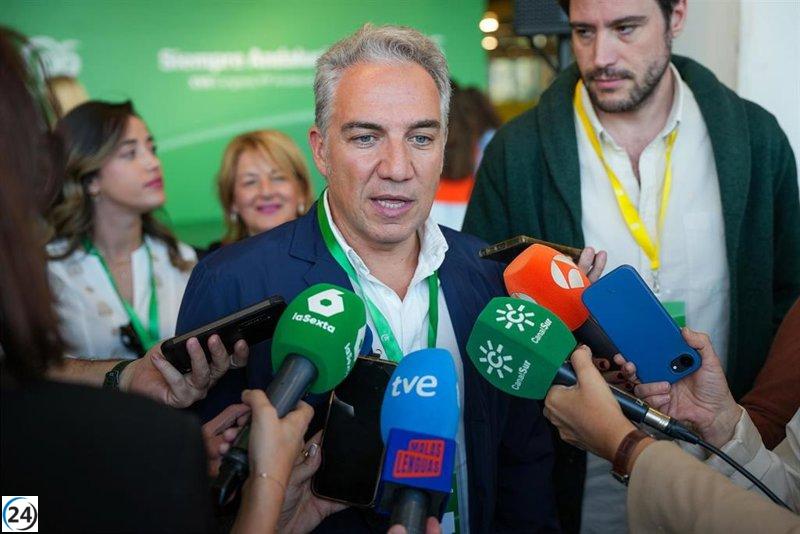 Bendodo afirma que Montero es responsable de la crisis del PSOE-A y del sanchismo: 