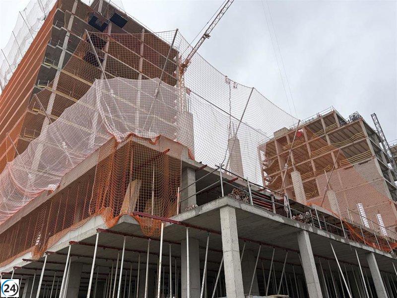 Aumento del 0,6% en hipotecas de viviendas en Andalucía durante octubre.