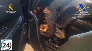 Capturan en el Puerto de Melilla a un individuo con más de 100 kilos de hachís rumbo a Motril.